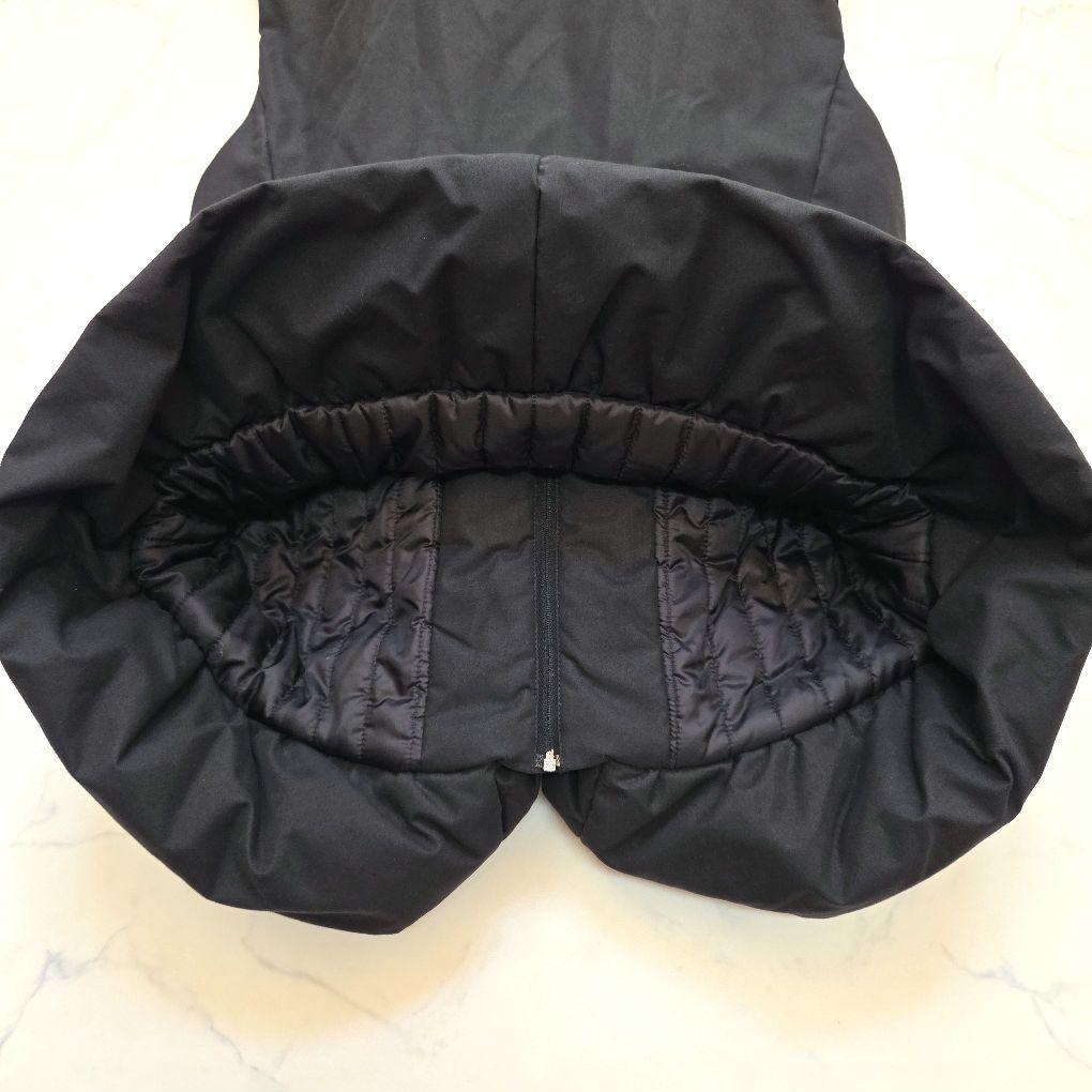 美品 SPORTMAX CODE 中綿ベスト 42 L 黒 立体シルエット