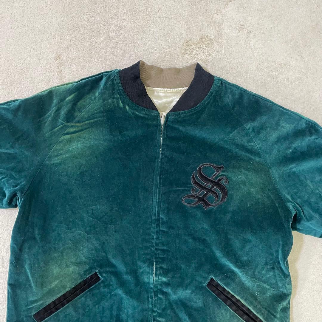 【激レア】サクスワッチファブリックス　リバーシブルスカジャン　初期　03AW M