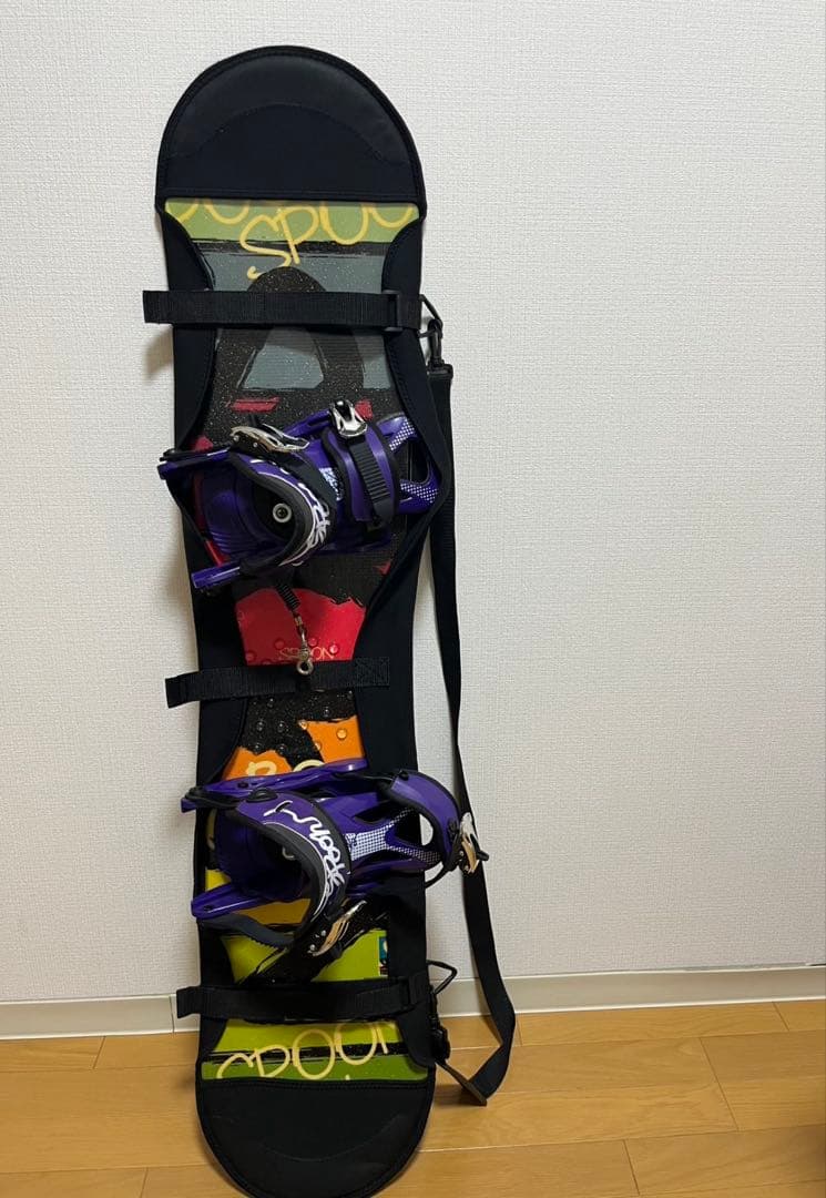 【極美品✨️】Spoon Bomber スノーボード ビンディング・ケース付