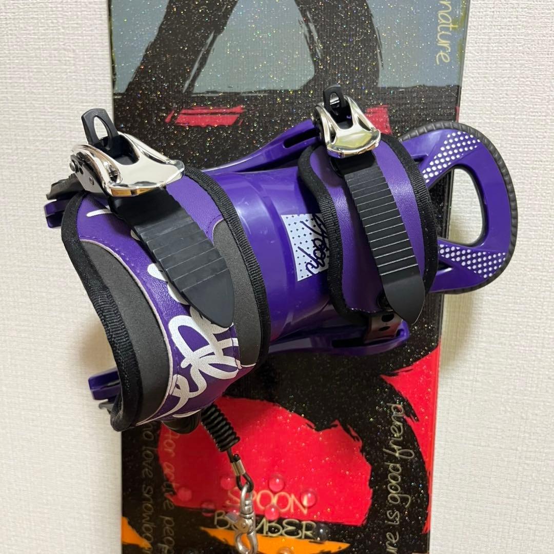【極美品✨️】Spoon Bomber スノーボード ビンディング・ケース付