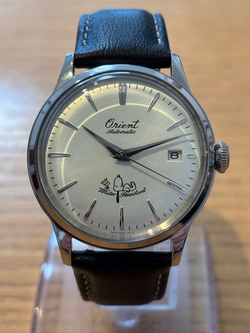 Orientバンビーノ38 PEANUTS 75周年記念スヌーピー