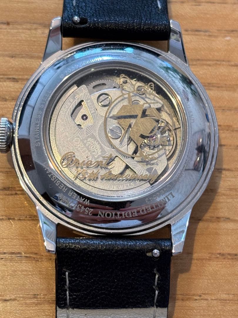 Orientバンビーノ38 PEANUTS 75周年記念スヌーピー