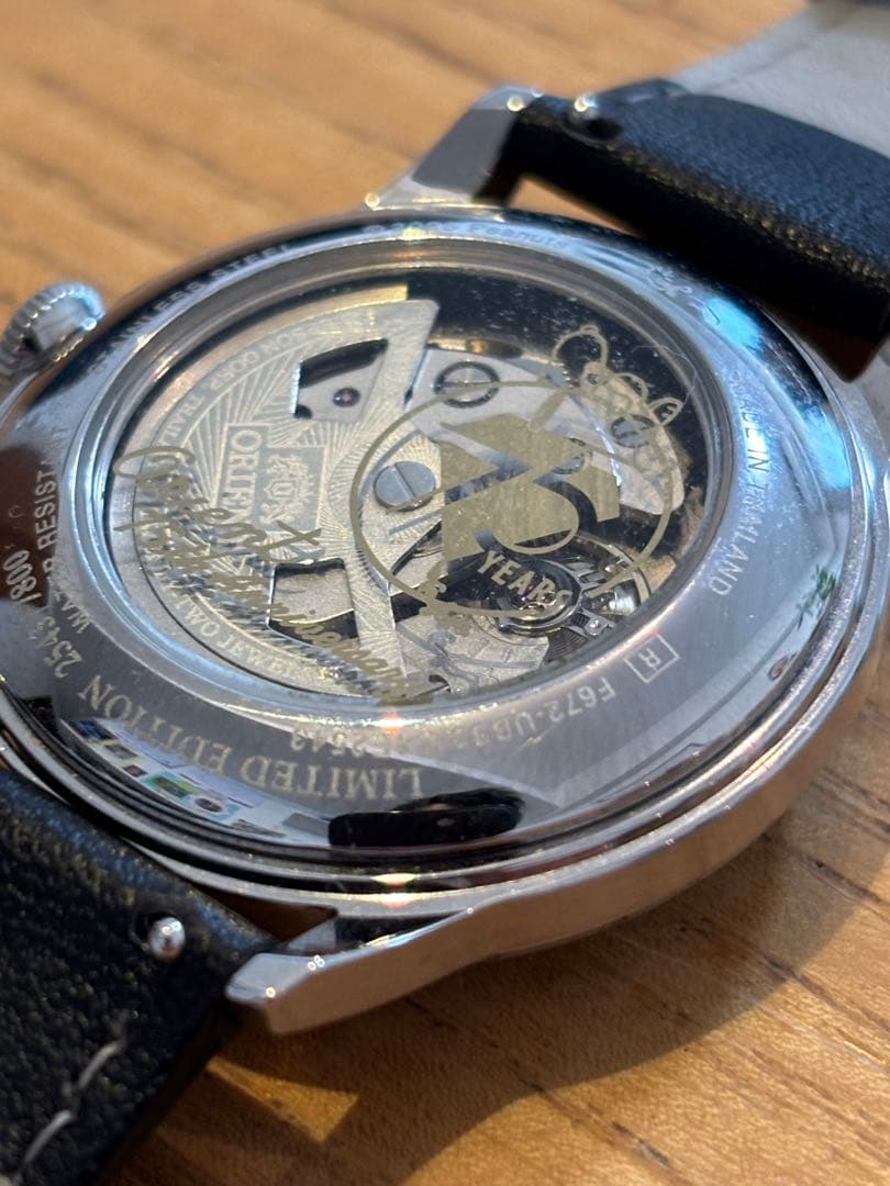 Orientバンビーノ38 PEANUTS 75周年記念スヌーピー