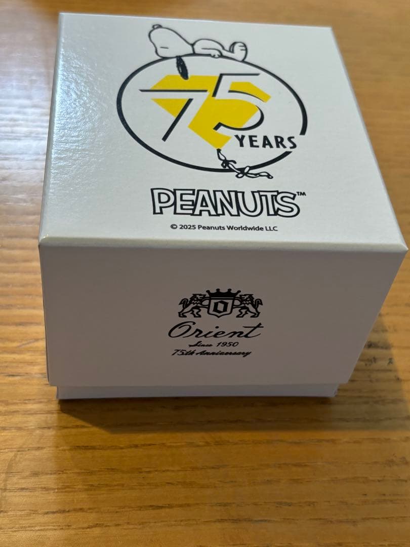 Orientバンビーノ38 PEANUTS 75周年記念スヌーピー