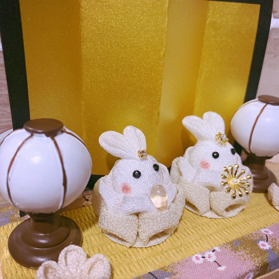 つまみ細工ひなまつりver