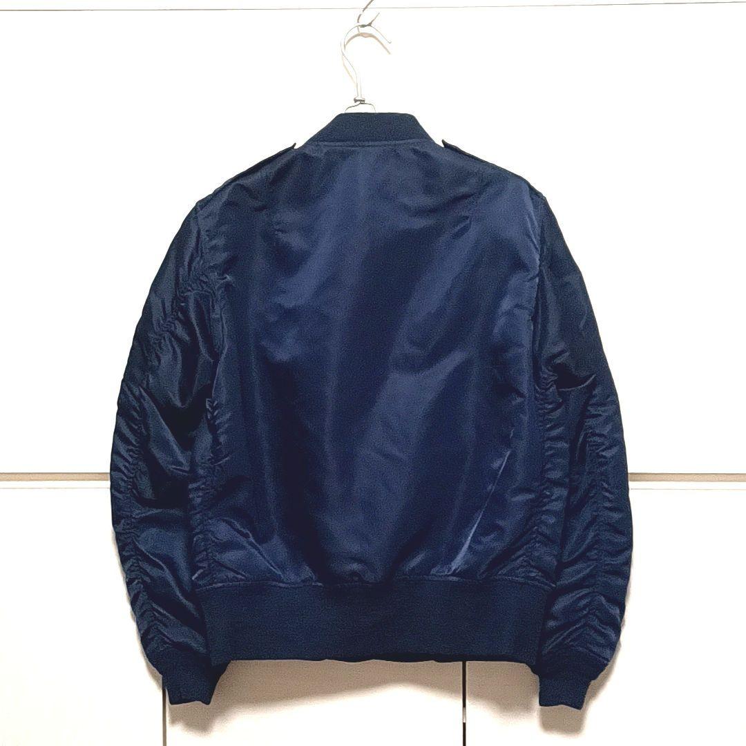 【希少XL★美品】AVIREX　L-2A　フライトジャケット　ネイビー