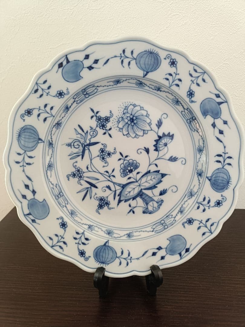 マイセン　ブルーオニオン　 直径25cm