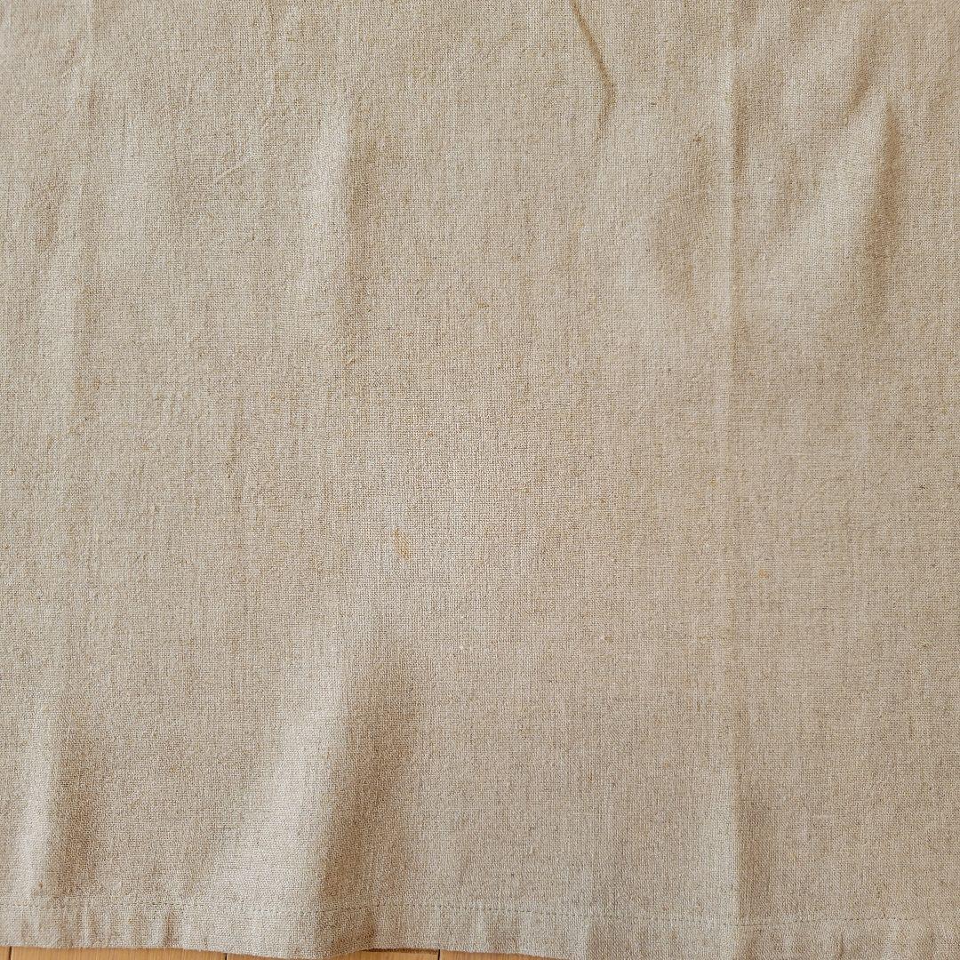 【未使用】ヨーガンレール リネン ベージュ エプロン ポケット付き 巻きタイプ