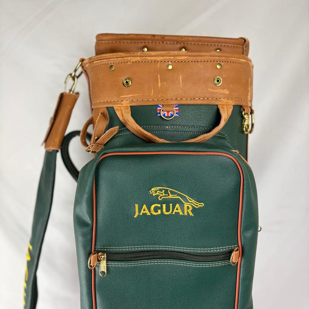 JAGUAR ジャガー キャディバッグ ゴルフバッグ フード付き