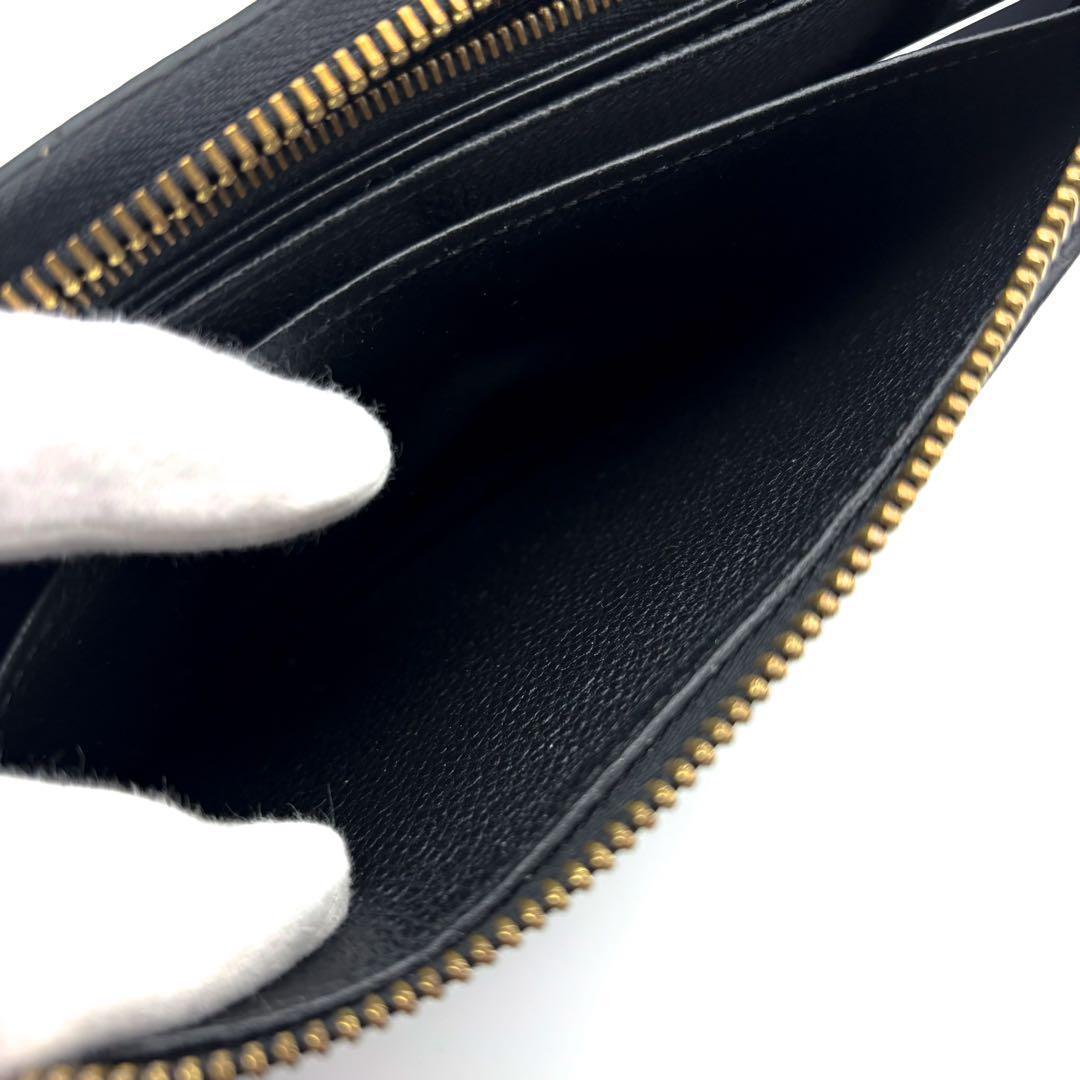 最終価格【極美品✨】ルイヴィトン 長財布 アンプラント ジッピーウォレット 黒