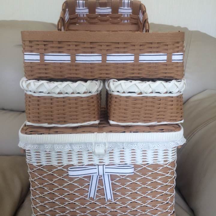 あやか様 オーダーソーイングボックス完成品