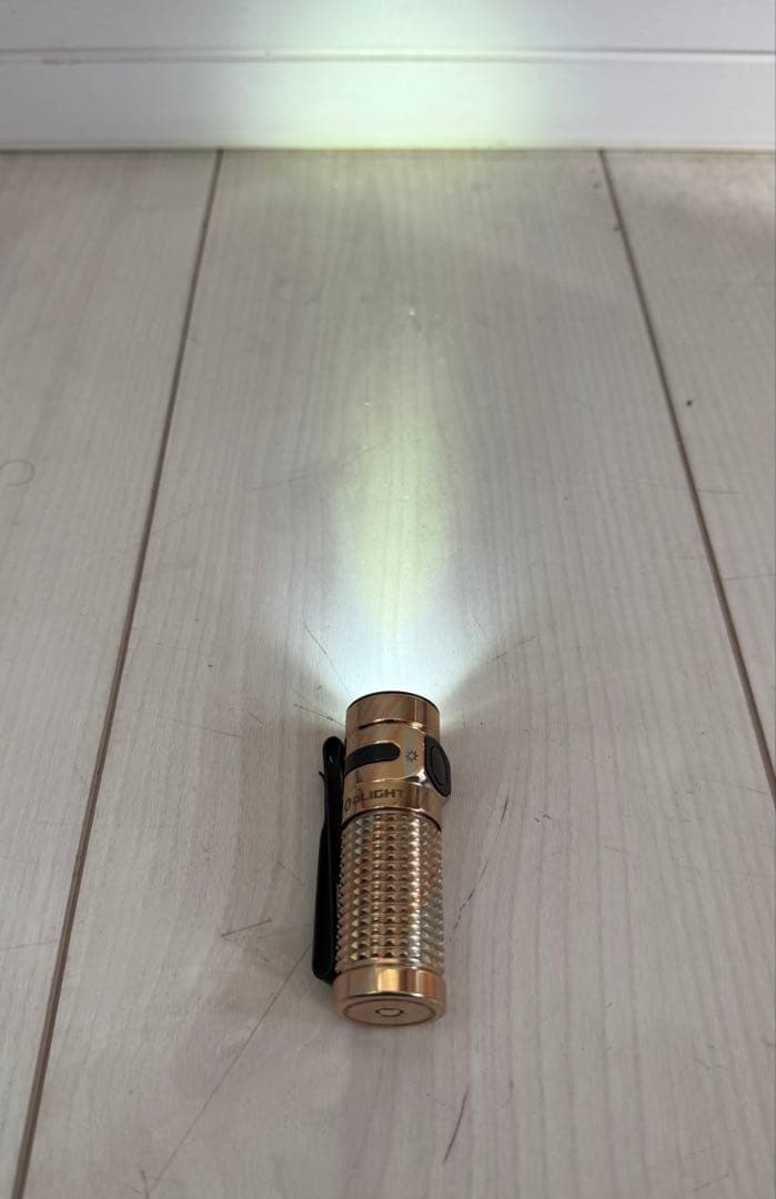 【希少】olight baton 4 カッパーダマスカス 数量限定品
