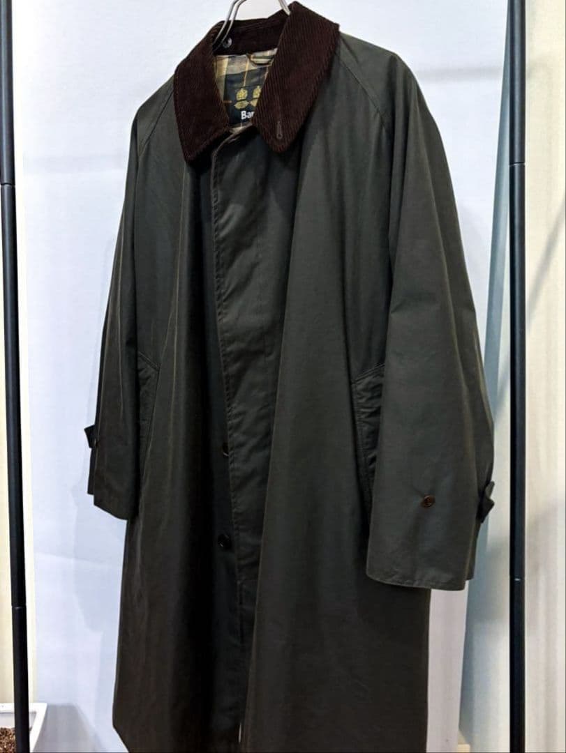 Barbour × LECHOPPE バルカラーコート サイズ38 グリーン