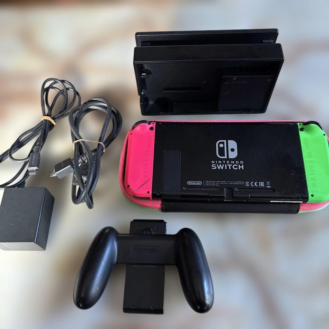 Nintendo Switch ネオンピンク・グリーン 本体
