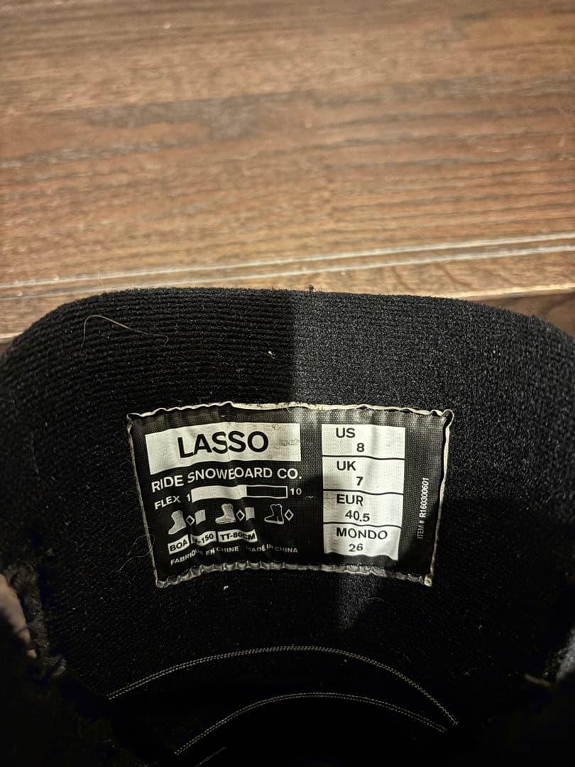 LASSO スノーボードブーツ 黒