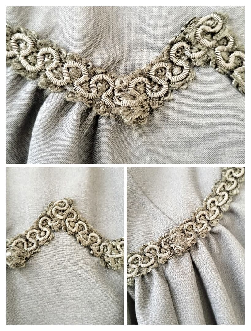 【美品】コムデギャルソン　黒　フレアースカート　刺繍テープ　SS　XS