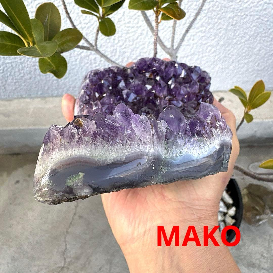 M1863☆アメジストクラスター888g☆ブラジル産☆天然石☆N51207-A