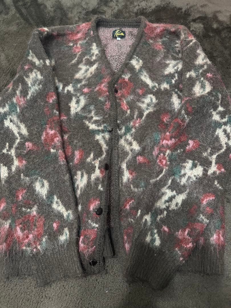 Needles モヘアニットカーディガン Mサイズ