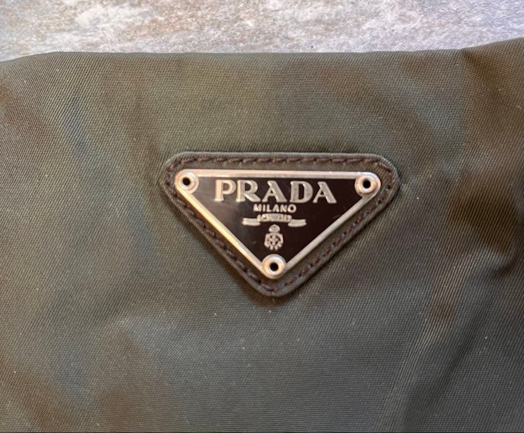 PRADA ブラウン　トートバッグ