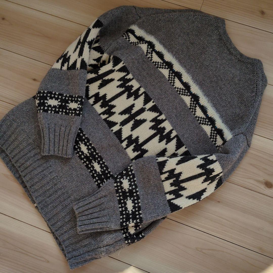 エコ様　極美品　フレームワーク　ジャガードZIPカーディガン