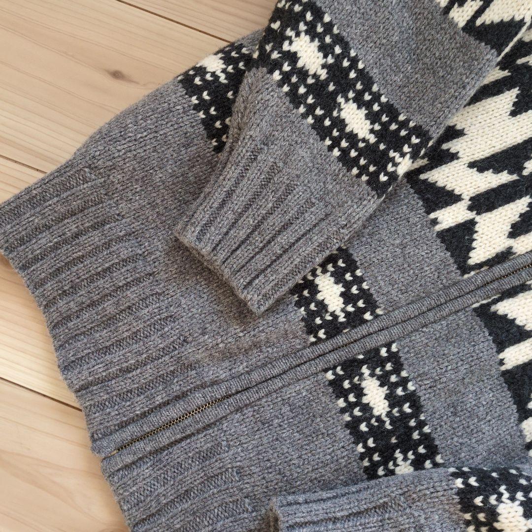 エコ様　極美品　フレームワーク　ジャガードZIPカーディガン