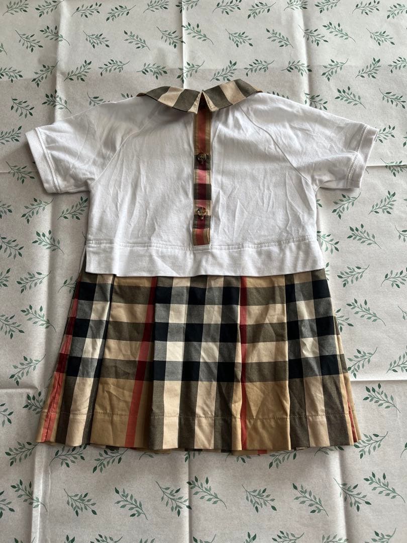 BURBERRY チェック柄ワンピース 2Y 92cm