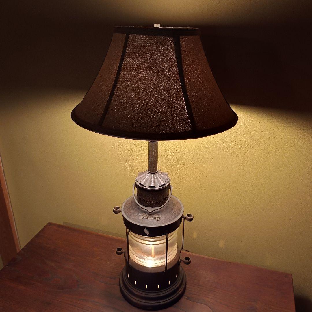 【希少 ヴィンテージ】ランタン フロアライト 船舶ランプ マリンライト 日本船舶