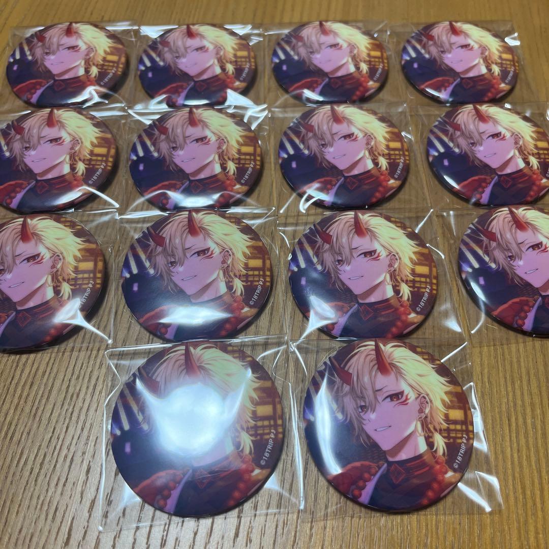 18trip　久楽間潮　缶バッジ 14点