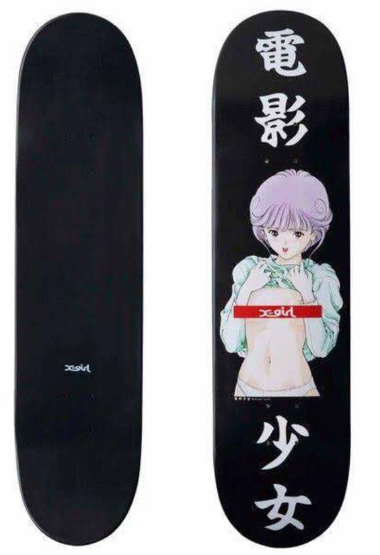 【新品未使用】X-girl VIDEO GIRL SKATEBOARD