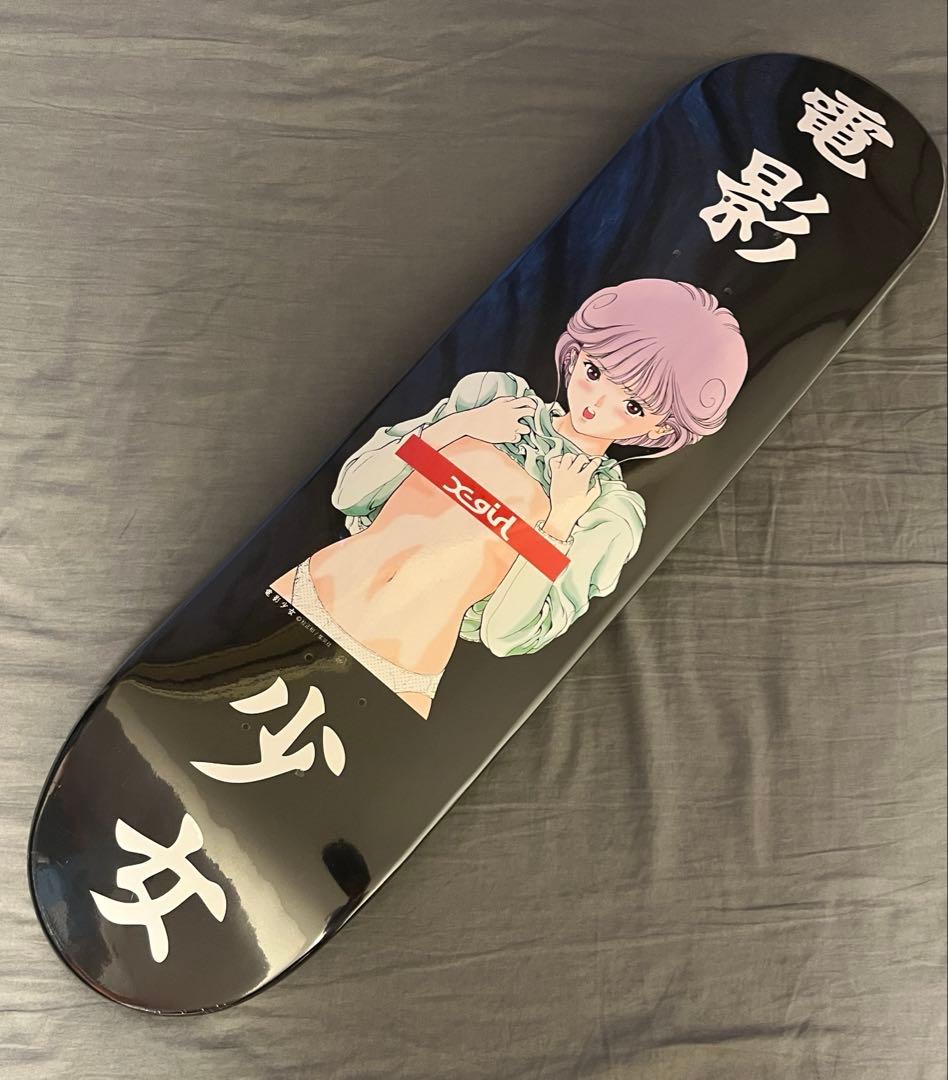【新品未使用】X-girl VIDEO GIRL SKATEBOARD