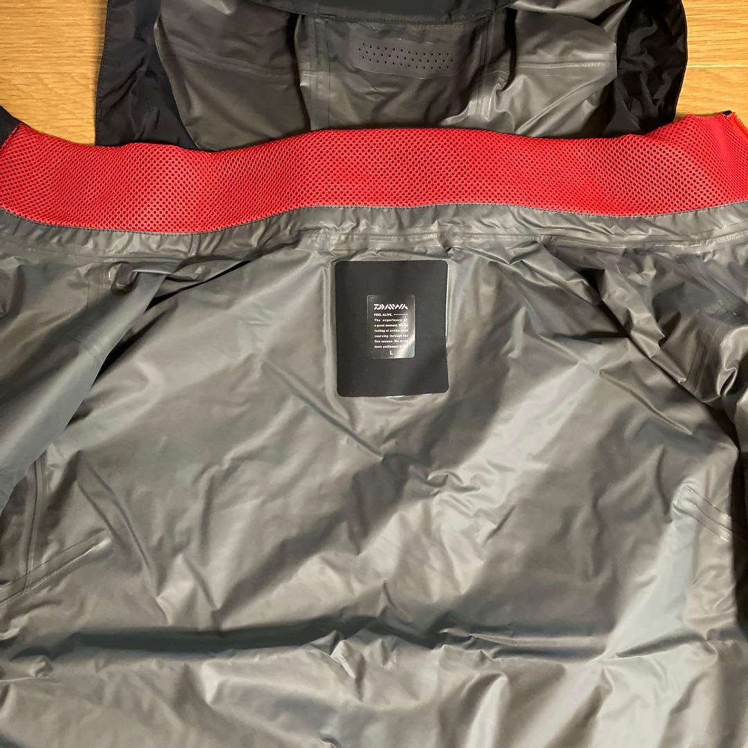 Daiwa スペシャルGORE-TEX ショートレインジャケット　黒　Lサイズ