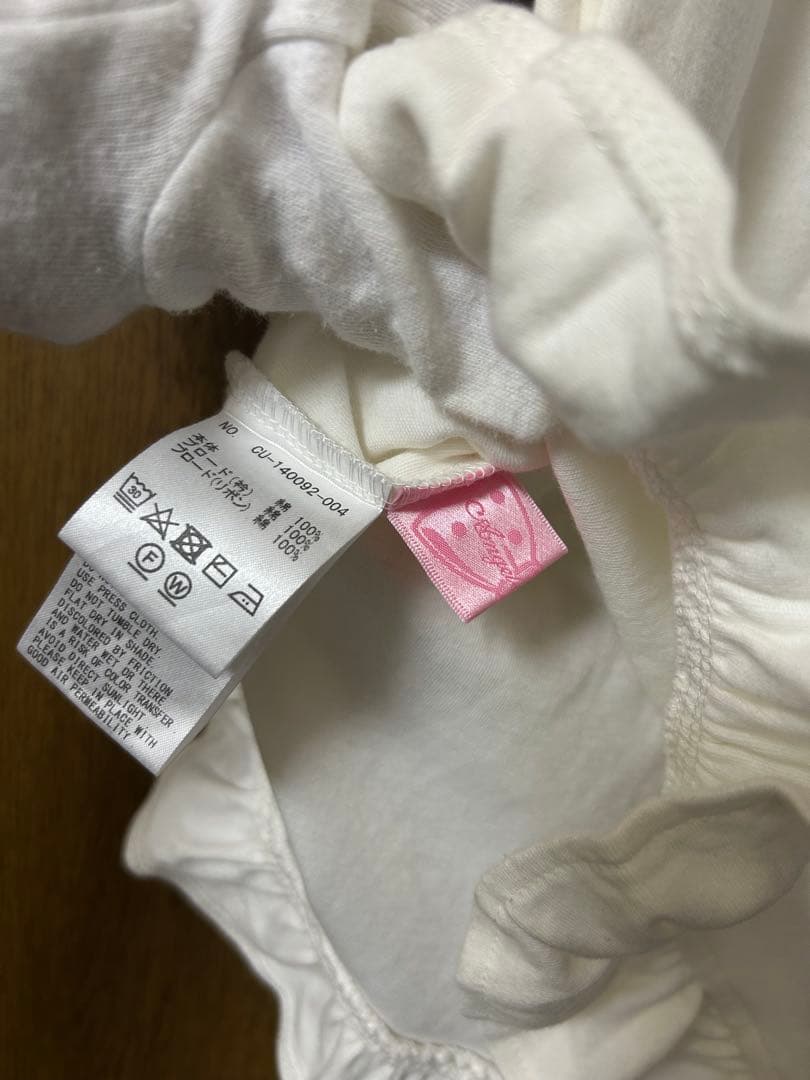 【アンジェリックプリティ】セーラー襟リボン付き半袖トップス