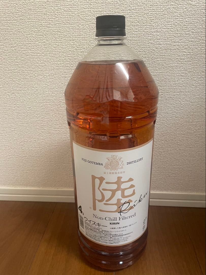 キリン ノンチルフィルターウイスキー 4L