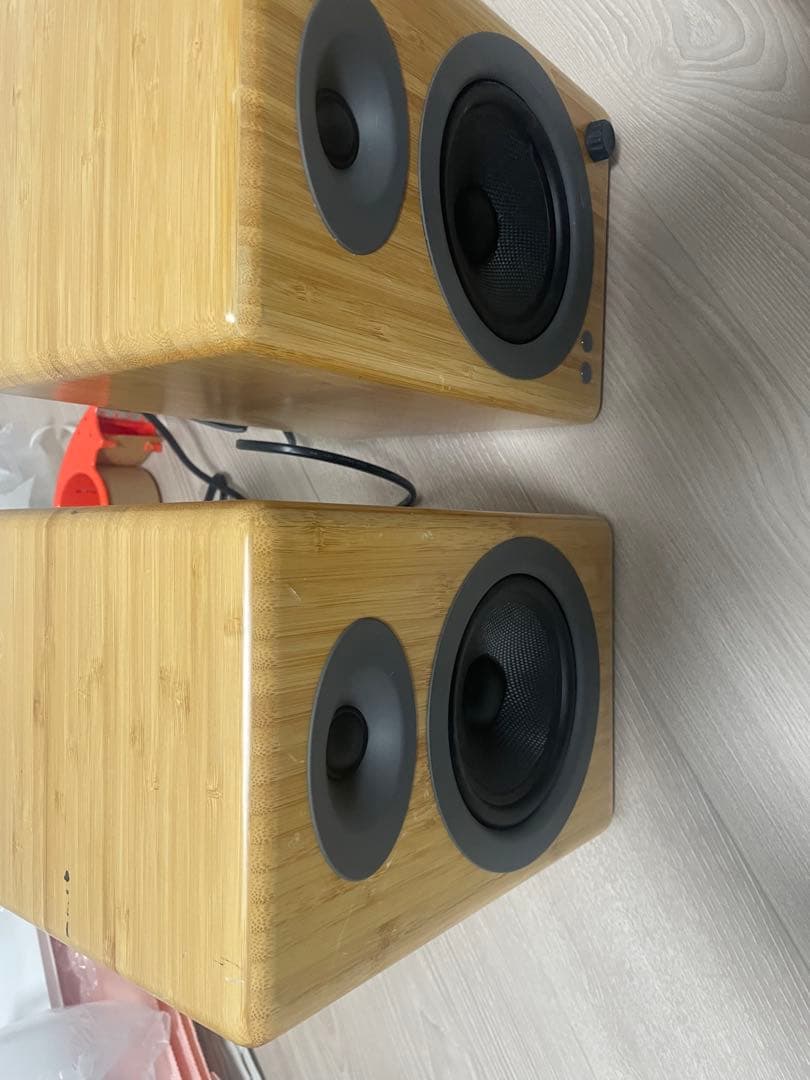 Audioengine A5+ Bluetooth パワードスピーカー バンブー
