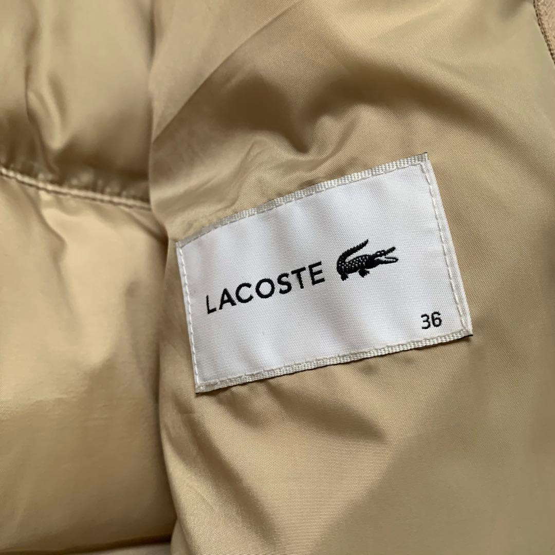 モコ　LACOSTE 定価5万　ダウン　ジャケット　コート　ラコステ