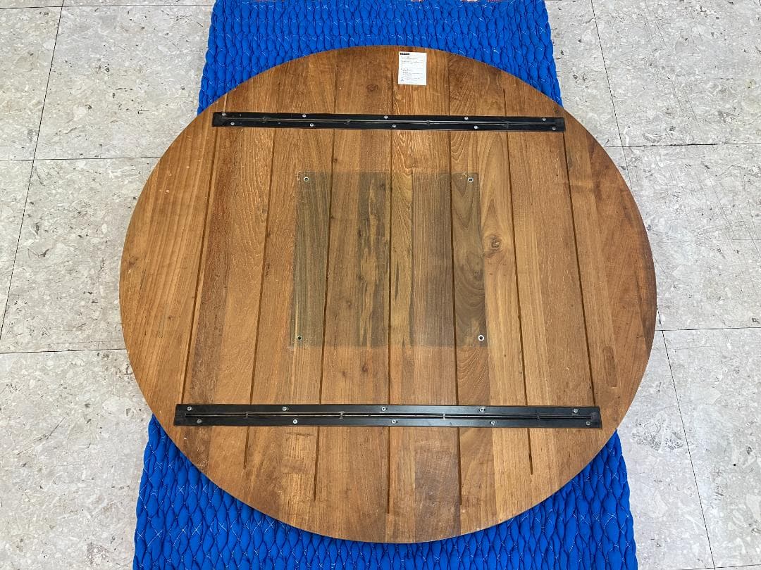 ASPLUND ダイニングテーブル JATI CIRCLE110 ブラウン