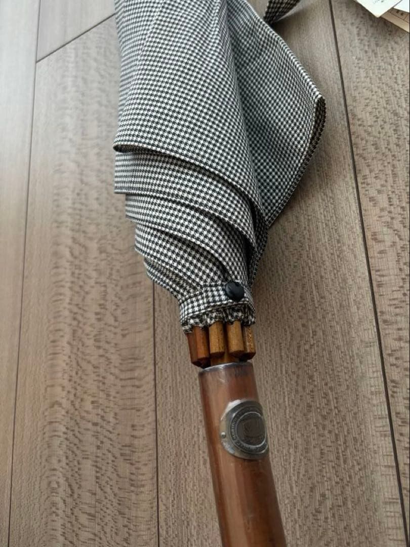 新品タグ付　レア　希少　 J.PRESS 長傘　千鳥格子　高級品
