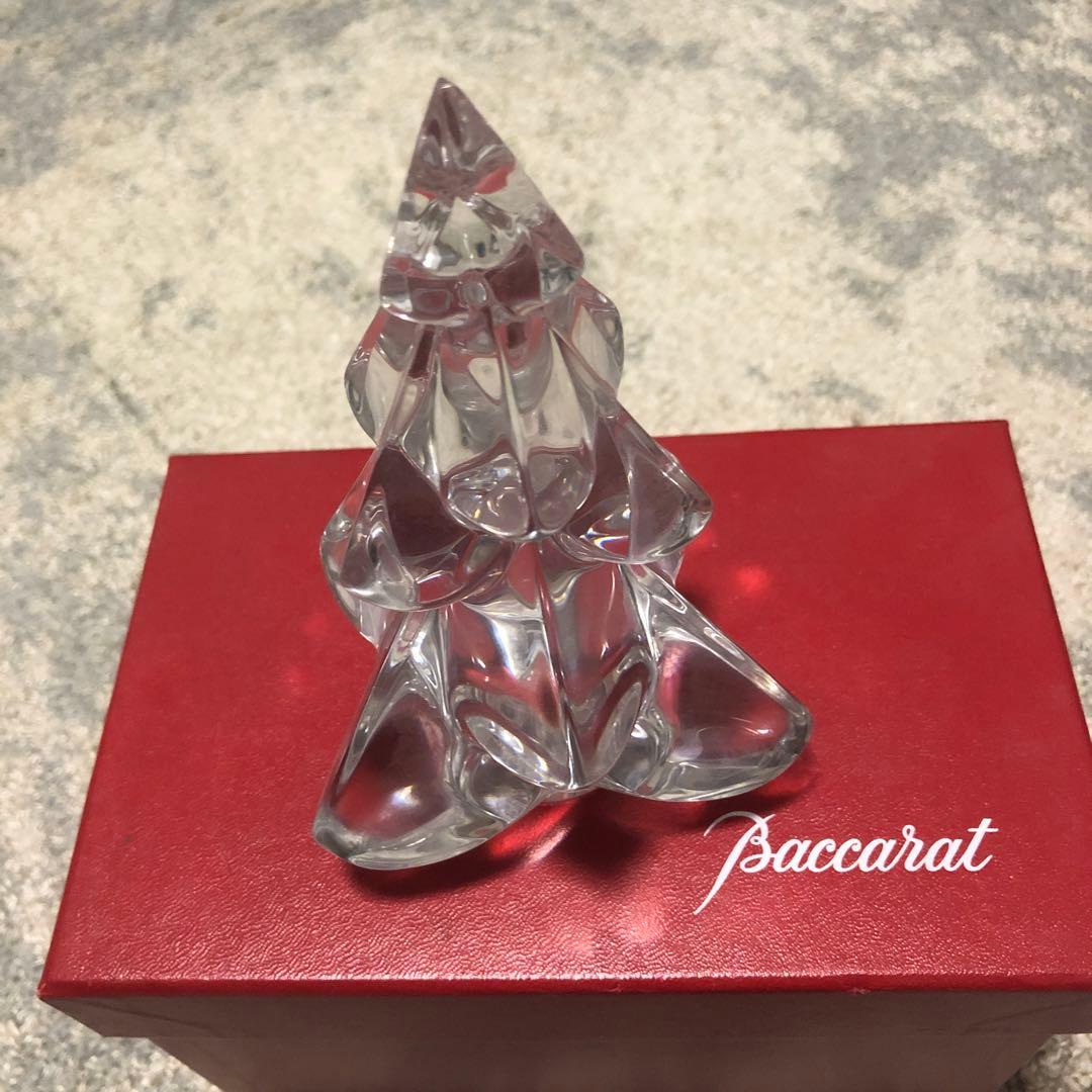 Baccarat バカラ クリスマスツリー オブジェ