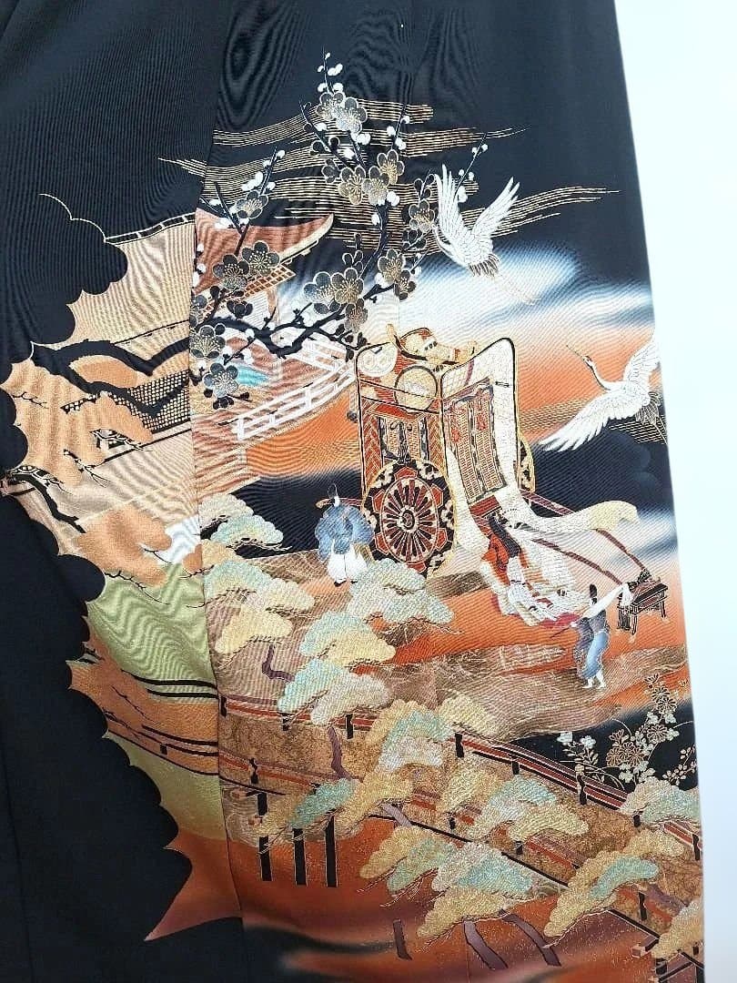 着物リメイクワンピース3612