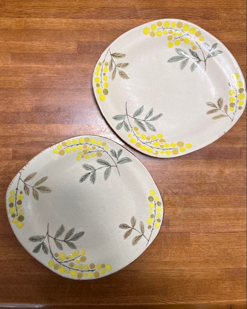 森野奈津子さん　お皿　2枚セット