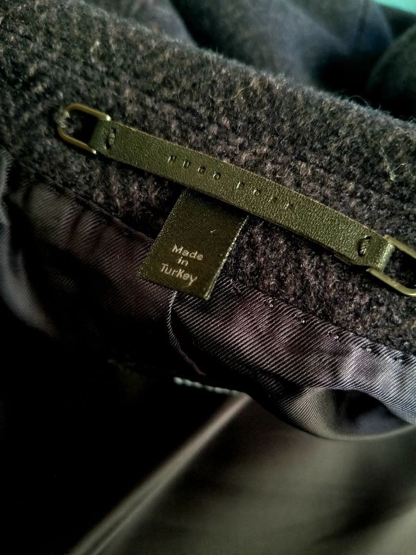 【極美品】ヒューゴボス ウール カシミヤ チェスターコート 本切羽