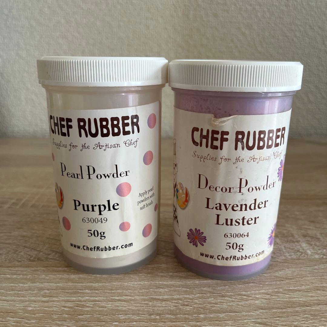 Chef Rubber デコレーションパウダー 色粉セット