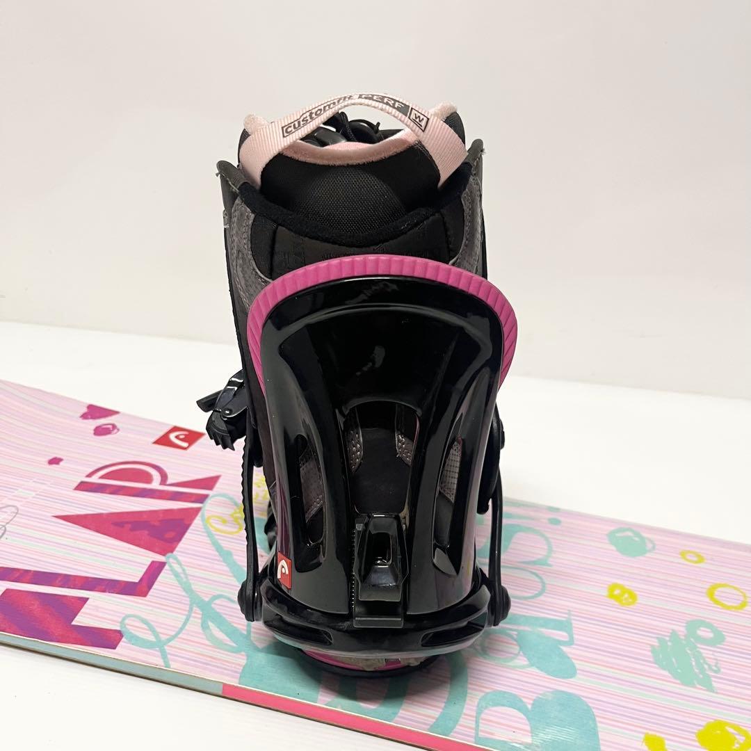 ブーツ無し　2点セット　SALOMON HEAD レディース スノボセット