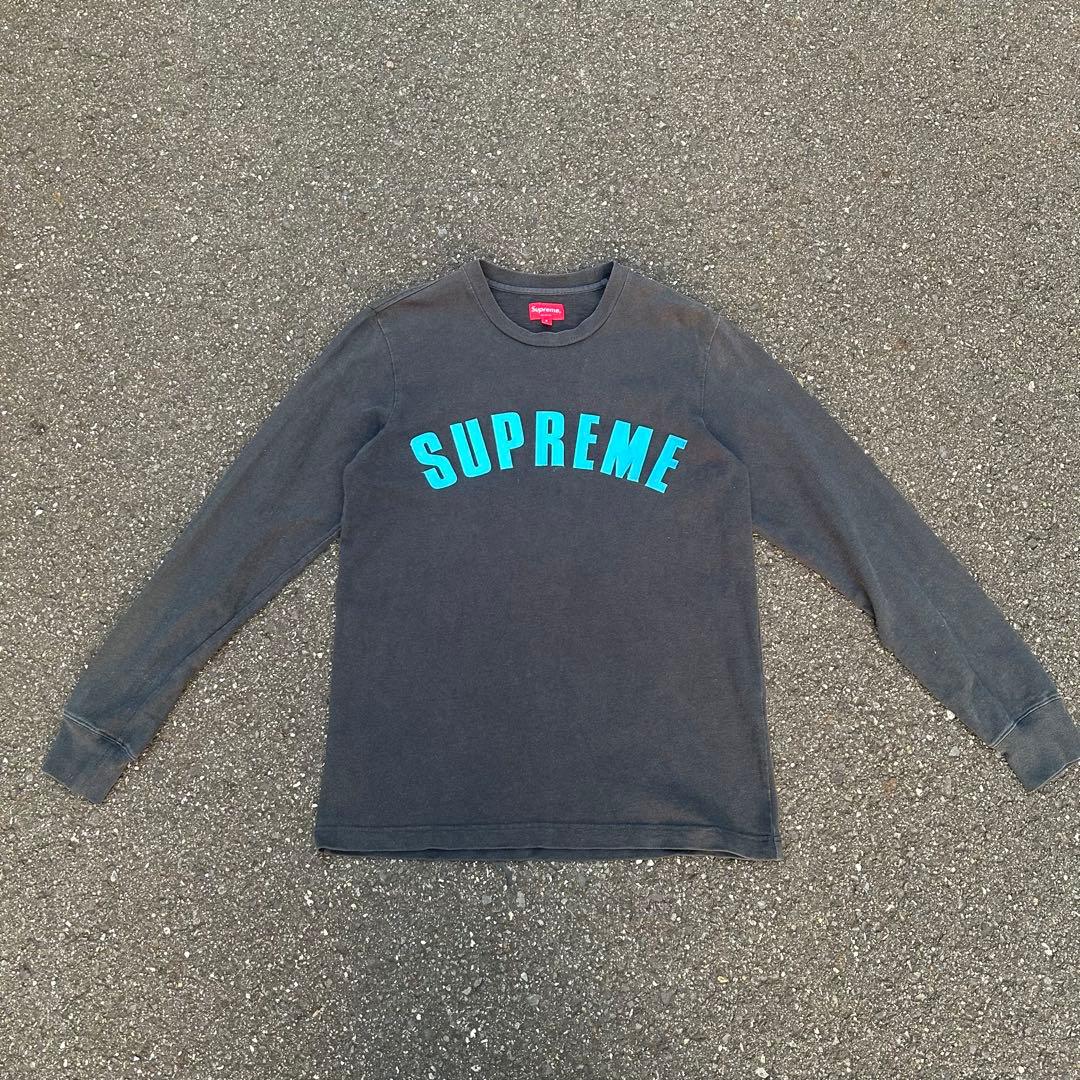 トップス Supreme Arch Logo Long Sleeve Tee BLACK