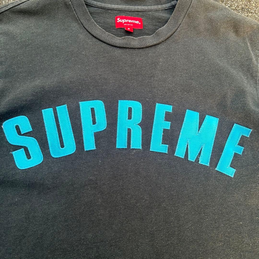 トップス Supreme Arch Logo Long Sleeve Tee BLACK