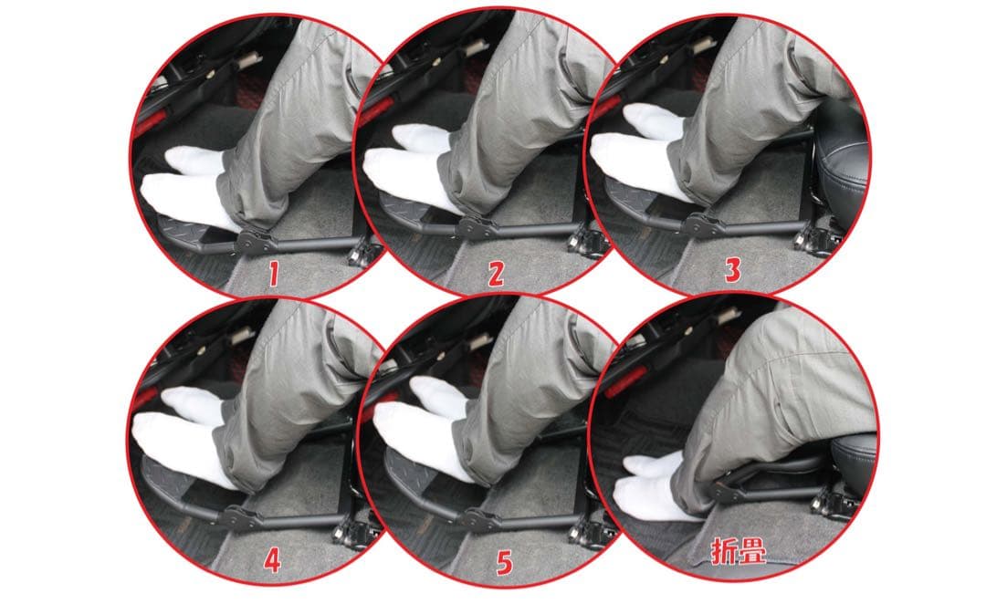 ハイエース200系 アウトレット　助手席　フットレスト　若干の塗装傷有り