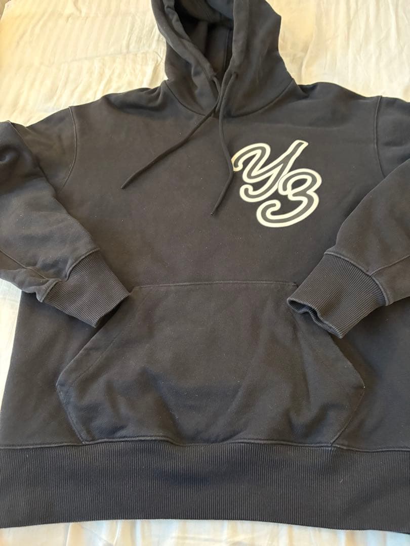 美品定価4.8万 Y-3 ワイスリー GFX HOODIE パーカーMサイズ相当