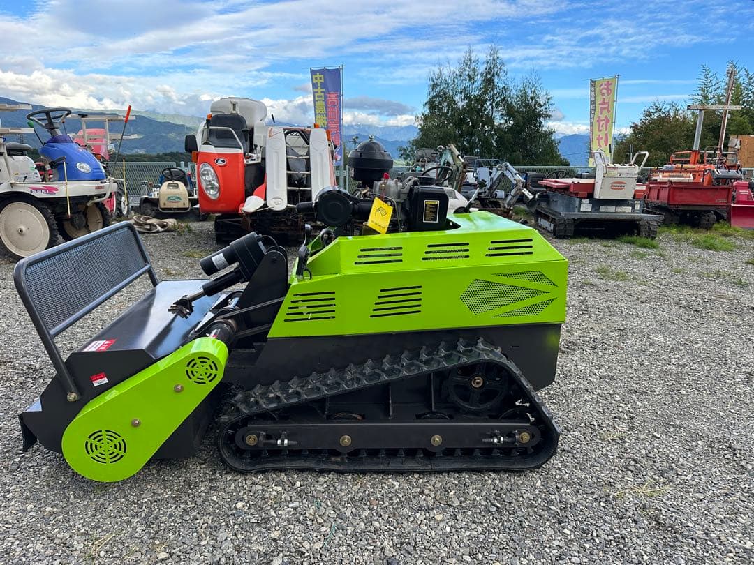 新品　ハンマーナイフ　ラジコン草刈機 ディーゼルエンジン 刈幅800 軽トラ乗れ