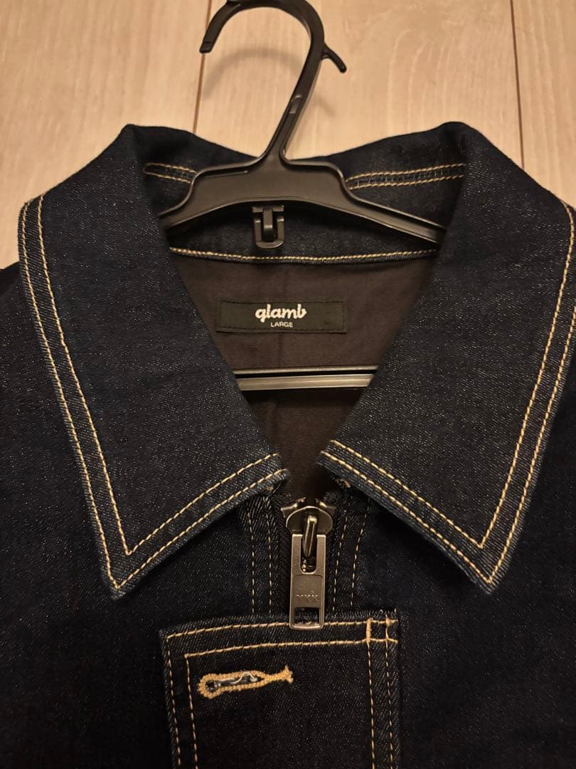 glamb ダークブルー デニムジャケット