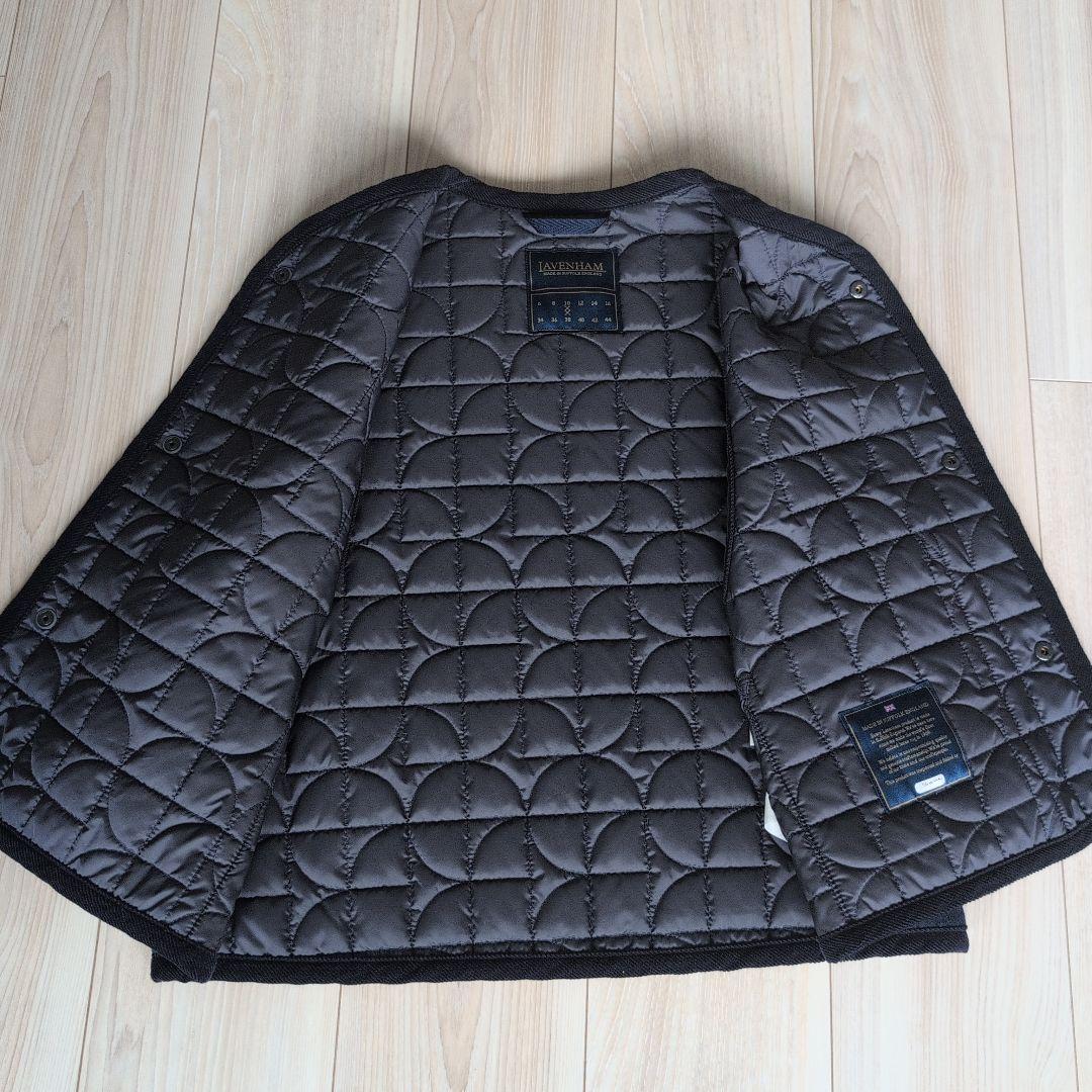 LAVENHAMキルティングベスト ネイビー